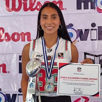 Diana Flores​ ganadora del Premio Mujer Tec 2025
